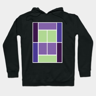 TENNIS COURT PALETTE Hoodie